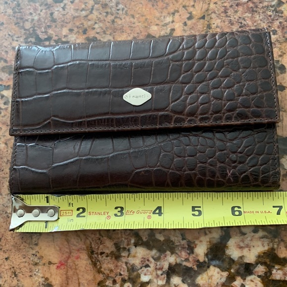 I. santi Mens Leather Wallet Brand New - Picture 7 of 8